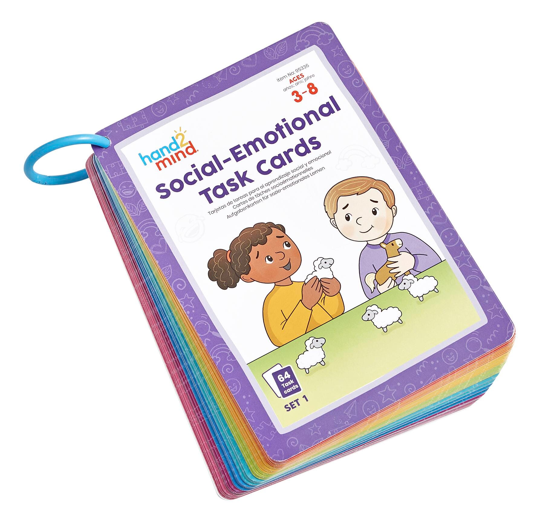 Hand2Mind Social-Emotional Task Cards, Grades PreK to 2 2119012